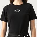 WAVE T-SHIRT WOMEN BLACK