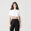NAIA CROP TOP WOMEN WHITE