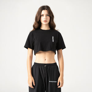 NEKANE CROP TOP WOMEN BLACK