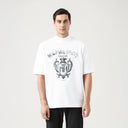 SHEVAL T-SHIRT OVERSIZED MEN WHITE