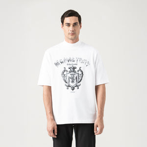 SHEVAL T-SHIRT OVERSIZED MEN WHITE