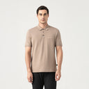 AKHAL POLO MEN TAUPE GRAY