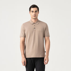 AKHAL POLO MEN TAUPE GRAY
