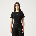 WAVE T-SHIRT WOMEN BLACK
