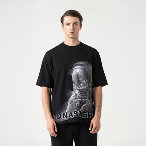 VENTURE T-SHIRT OVERSIZED MEN BLACK