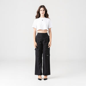 NAIA CROP TOP WOMEN WHITE