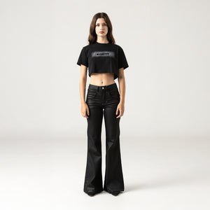 SUNNA CROP TOP WOMEN BLACK