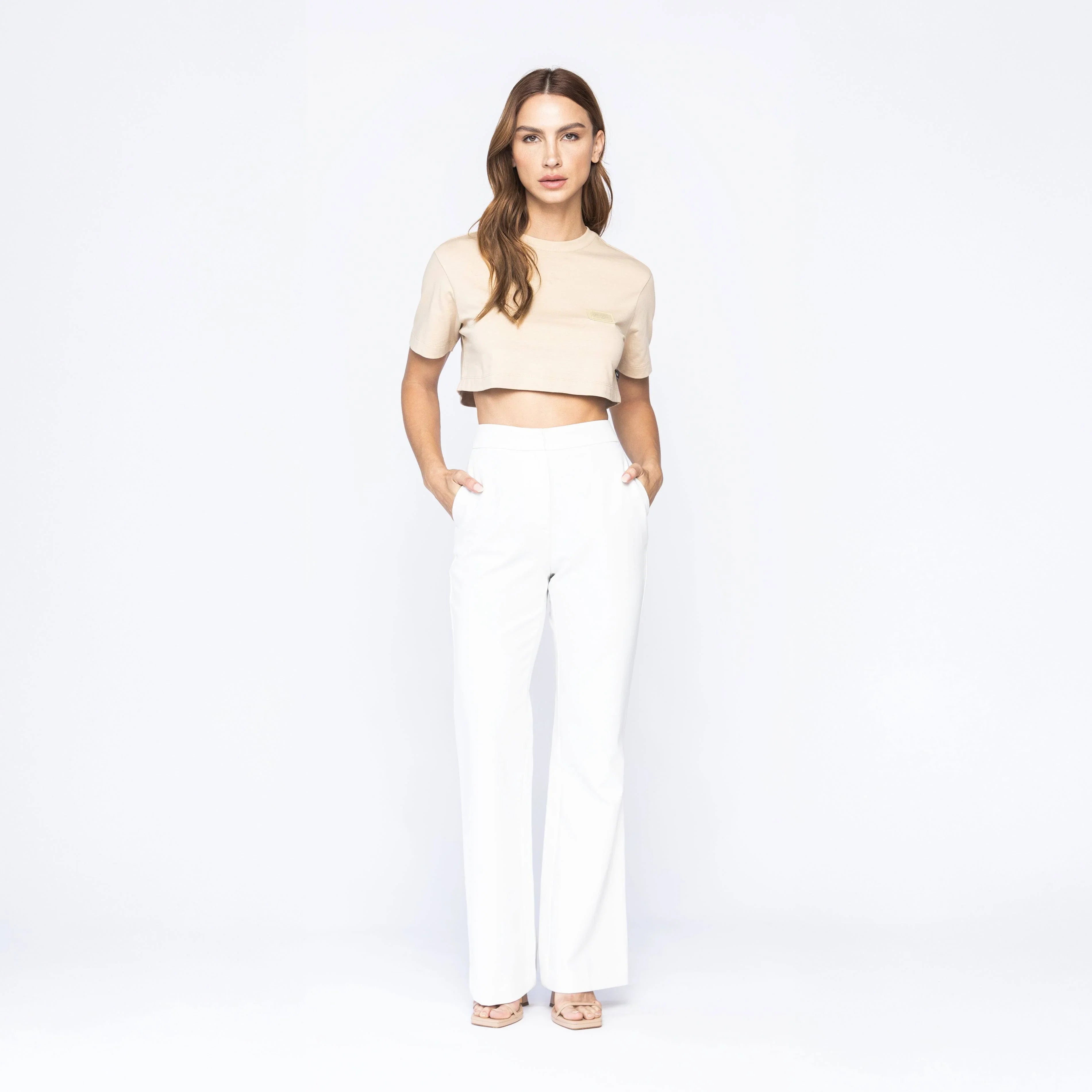 GATERLEN CROP TOP IRISH CREAM - Monastery