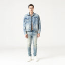 IZAN JACKET MEN BLUE DENIM