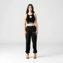 CLAIRE KNITTED TOP WOMEN BLACK