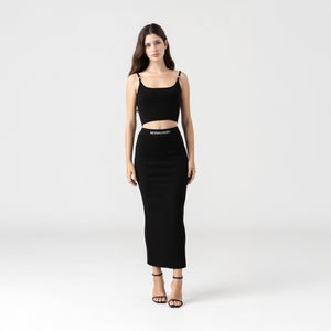 GABBY SKIRT WOMEN BLACK