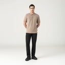 AKHAL POLO MEN TAUPE GRAY