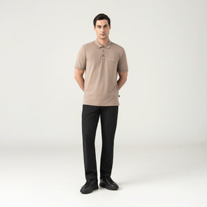 AKHAL POLO MEN TAUPE GRAY
