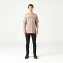 SMOKE T-SHIRT MEN TAUPE GRAY