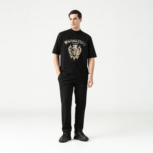 SHEVAL T-SHIRT OVERSIZED MEN BLACK