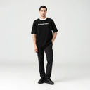 WARMBLOOD T-SHIRT OVERSIZED MEN BLACK