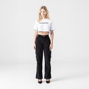 BRYNN CROP TOP WOMEN LUCENT WHITE
