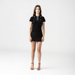 SINNIA KNITTED TOP WOMEN BLACK