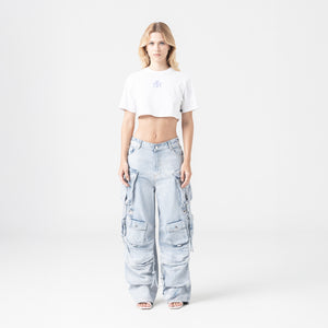 OLWYN CROP TOP WOMEN LUCENT WHITE