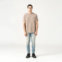 APPLEJACK T-SHIRT MEN TAUPE GRAY