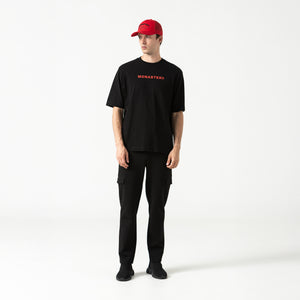 VALENCIA RED T-SHIRT MEN BLACK