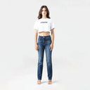 LEIRE CROP TOP WOMEN WHITE