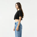 LEIRE CROP TOP WOMEN BLACK