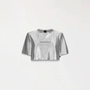 LENA CROP TOP WOMEN SILVER