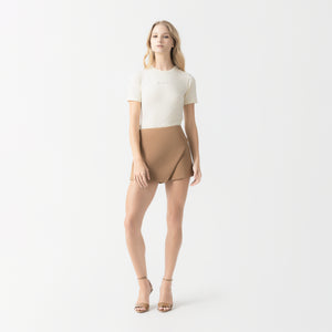 LIANE T-SHIRT WOMEN WHITE ASPARAGUS