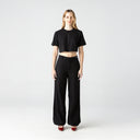 LIAO CROP TOP WOMEN BLACK