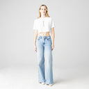 LIAO CROP TOP WOMEN WHITE