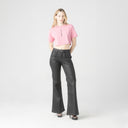 LIAO CROP TOP WOMEN CASHMERE ROSE