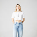 LIAO CROP TOP WOMEN WHITE