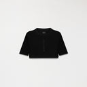 LIAO CROP TOP WOMEN BLACK