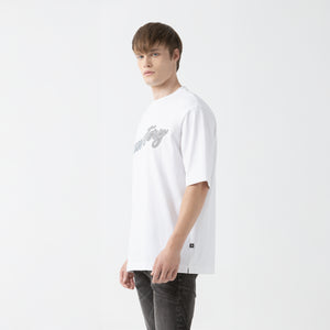 SMOKY T-SHIRT OVERSIZED MEN WHITE