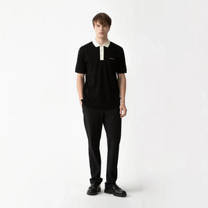LYKOS POLO MEN BLACK