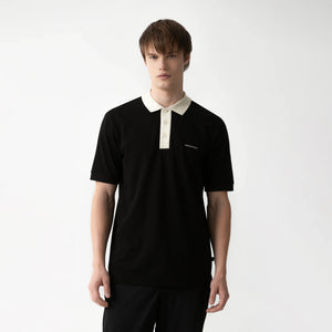 LYKOS POLO MEN BLACK