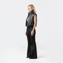 LYLE VEST WOMEN BLACK