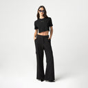 MAKALU CROP TOP WOMEN BLACK