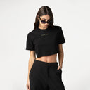 MAKALU CROP TOP WOMEN BLACK