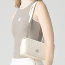 MALIEN SHOULDER BAG WOMEN EGRET