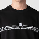 MANSARO T-SHIRT MEN BLACK