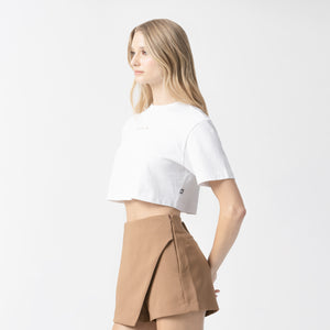 MED CROP TOP WOMEN WHITE