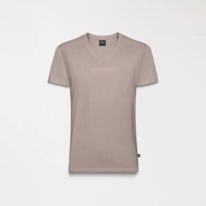 MELINA T-SHIRT WOMEN TAUPE GRAY