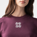 MERKEL CROP TOP WOMEN PURPLE