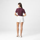 MERKEL CROP TOP WOMEN PURPLE