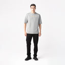 MITHUL T-SHIRT OVERSIZED MEN GRAY