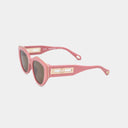 MSS2402-C8-53 MAIA SUNGLASSES WOMEN ROSE SHINY GOLD SOLID BROWN