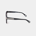 MSS2408-C1-56 ADUR SUNGLASSES MEN BLACK SHINY SILVER PINK