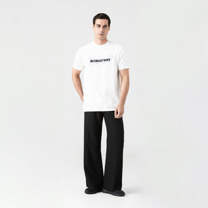 MUSTANG T-SHIRT MEN WHITE